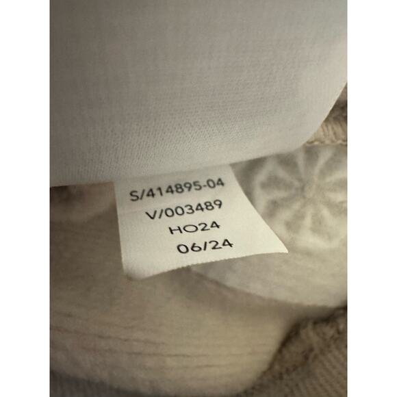 Athleta Retroplush Revive Abalone Half Zip Sweatshirt Large - Picture 12 of 12